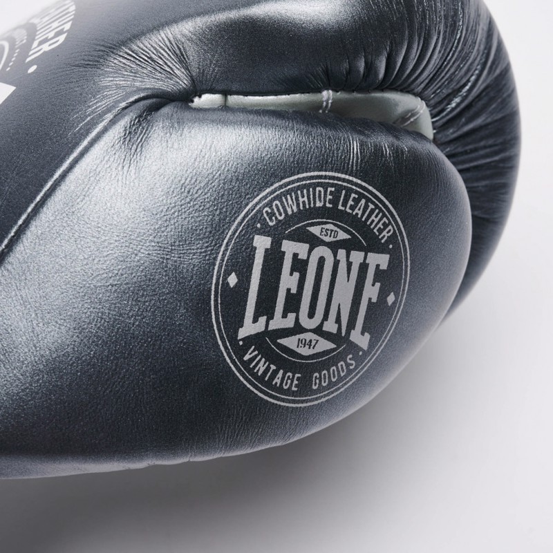 LEONE AUTHENTIC 2 BOXING GLOVES - grey